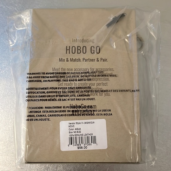 HOBO MOVE GO Clip Wallet Aqua - Picture 6 of 10